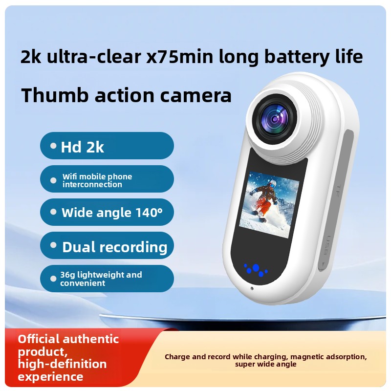 2K 썸 카메라, 가슴 고정 모션 카메라, 고화질 휴대 - Fishing Camera 리뷰 및 가격
