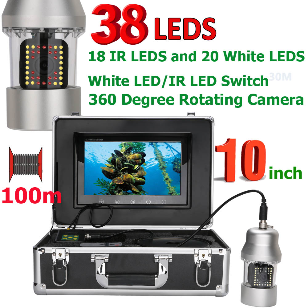 10인치 100m 수중 낚시 비디오 카메라 IP68 방 - Fishing Camera 리뷰 및 가격