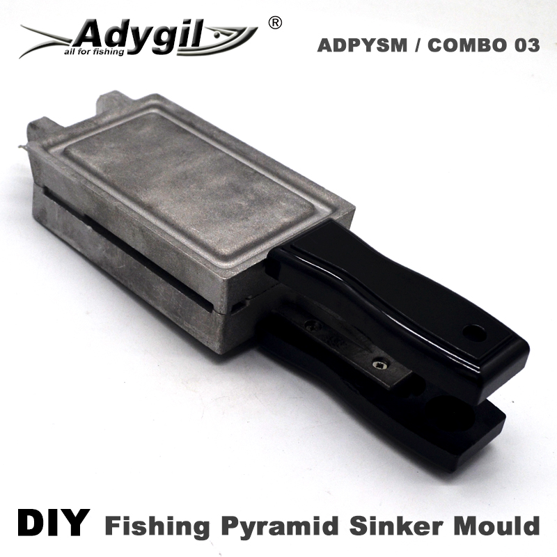 Adygil DIY 피라미드 싱커 몰드, 4 개의 캐비 - Fishing Depth Finder 리뷰 및 가격